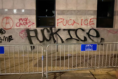 San Francisco ICE Office Attacked
